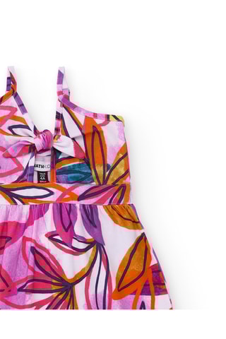 Geknoopte Jurk Sun Lover - Paars