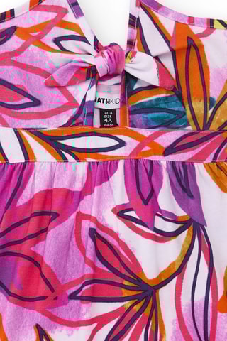 Geknoopte Jurk Sun Lover - Paars