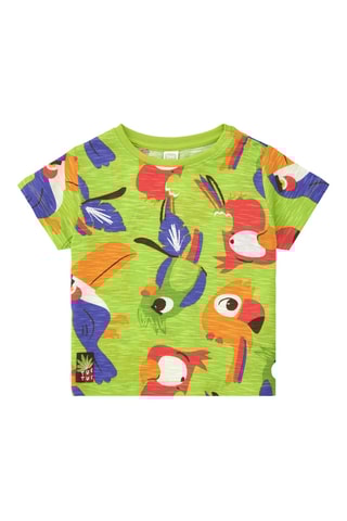 T-shirt en Bermuda Vacay Feelings - Rood