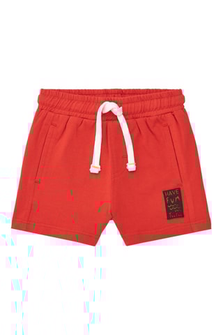 T-shirt en Bermuda Vacay Feelings - Rood