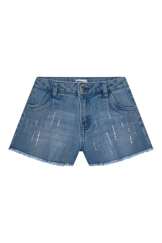 Spijkershort Strawberry Sorbet - Blauw