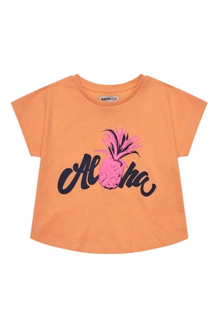 T-shirt Honolulu - Oranje