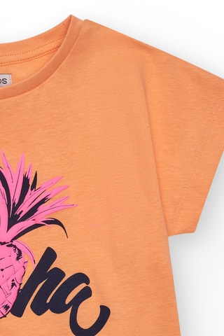 T-shirt Honolulu - Oranje