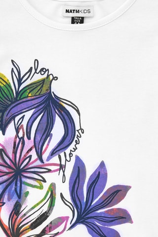 T-shirt Sun Lover - Wit