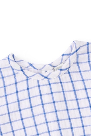 T-shirt en Spijkershort Under The Sea - Blauw