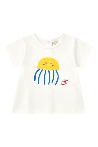 T-shirt en Spijkershort Under The Sea - Blauw