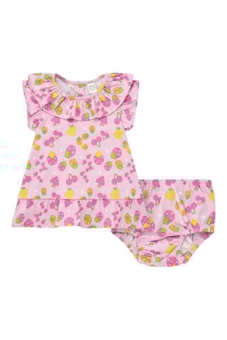 Jurk en Bloomer Berry Sweet - Paars