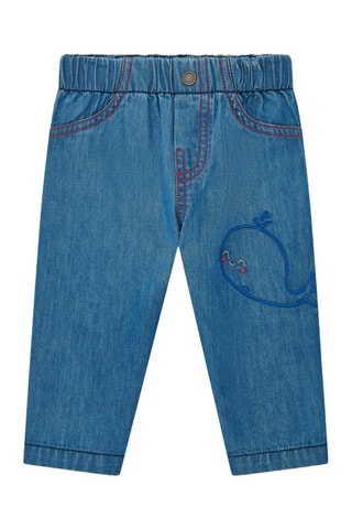 Spijkeroverhemd Under The Sea - Blauw