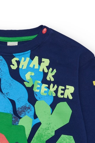 Sweat Color The Sea - Bleu