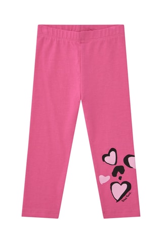 Legging Say Cheese - Roze