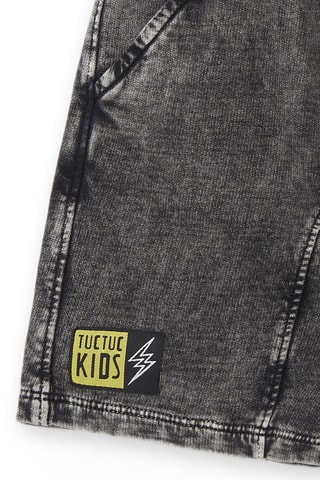 Spijkerbermuda Race Car - Grijs