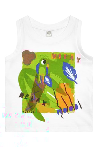 Hemd Vacay Feelings - Wit