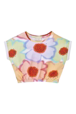 T-shirt Paradise Beach - Oranje