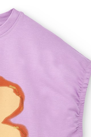 T-shirt Paradise Beach - Paars