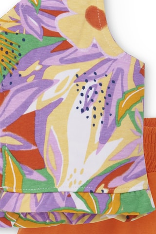 Mouwloos Vest en Short Paradise Beach - Oranje