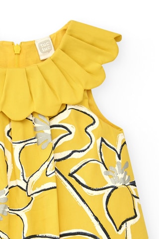 Jurk Sunflowers - Geel