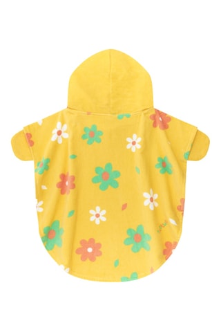 Cape de bain à capuche Healthy apple - Jaune