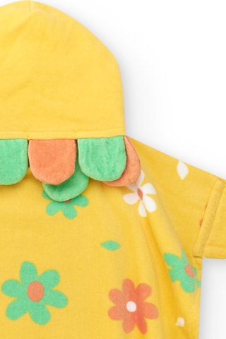 Cape de bain à capuche Healthy apple - Jaune