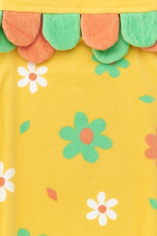 Cape de bain à capuche Healthy apple - Jaune