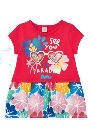 Jurk Beach Squad - Rood