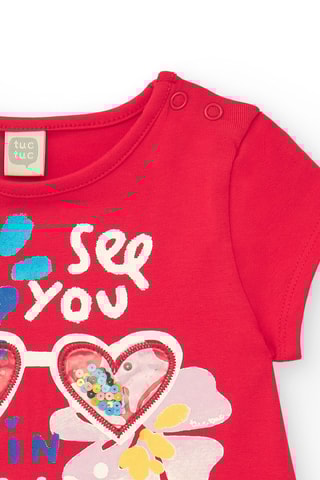 Jurk Beach Squad - Rood