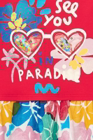 Jurk Beach Squad - Rood