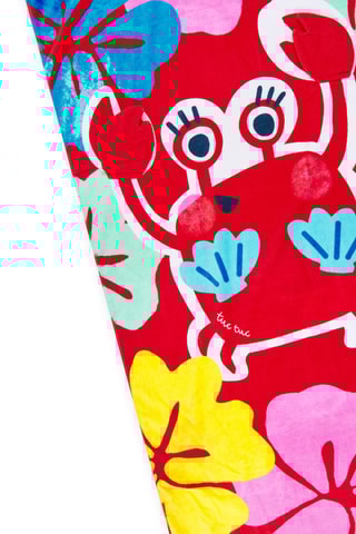 Serviette de bain Beach Squad  - Rouge