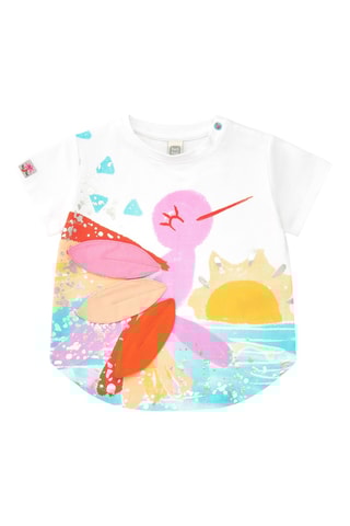 T-shirt en Legging Sunrise is a Lemon - Wit