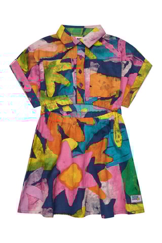 Linnen Jurk Sun Lover - Rood