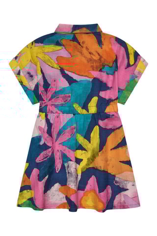 Linnen Jurk Sun Lover - Rood