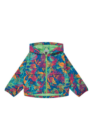 Regenjas met Capuchon Tropical Vibes - Groen