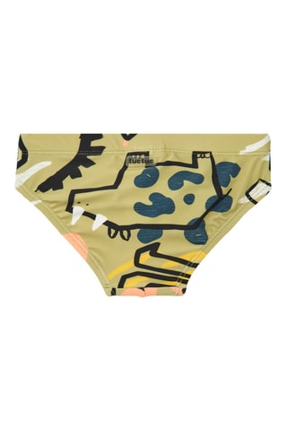 Bikinibroekje Say Cheese - Kaki