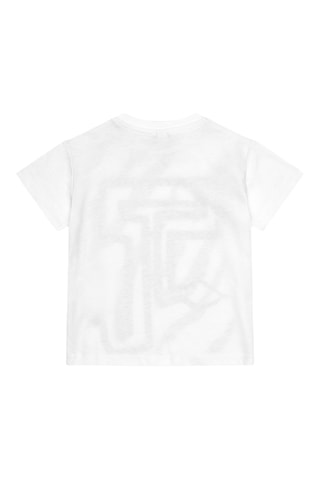 T-shirt Say Cheese - Wit