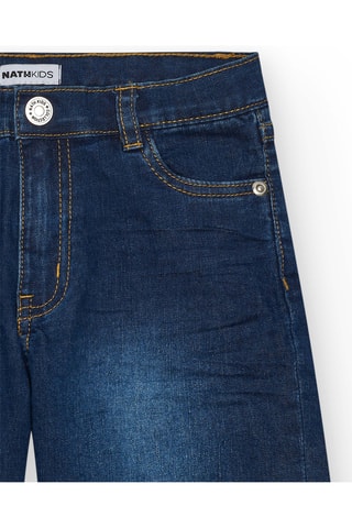 Spijkerbermuda Bar De Praia - Zwart