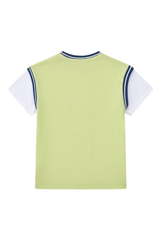 T-shirt Keep on rolling - Groen