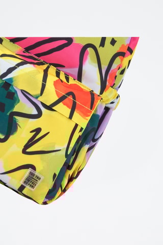 Rugtas Say Cheese - Groen