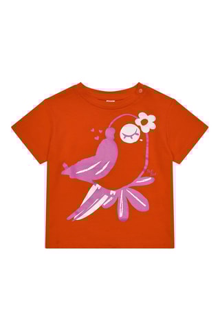 T-shirt Vacay Feelings - Rood