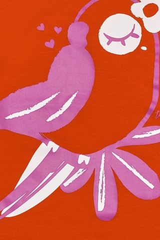 T-shirt Vacay Feelings - Rood