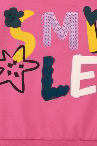 Sweater Say Cheese - Roze