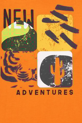 T-shirt Dune extrem - Oranje