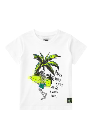 T-shirt Endless Summer - Wit