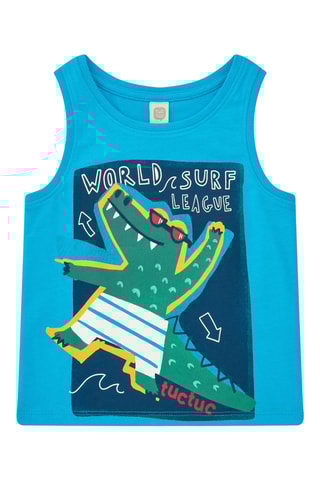 Hemd Beach Squad - Blauw