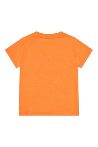T-shirt Say Cheese - Oranje