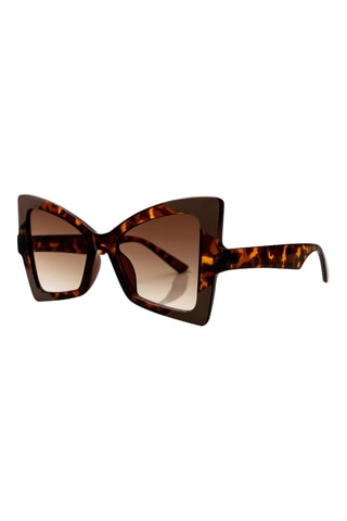 Zonnebril Dames - Zwart en bruin