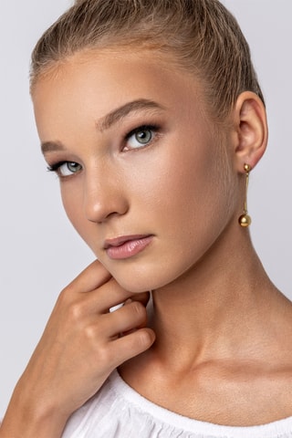 Oorbellen - Goudkleurig - Marc Malone