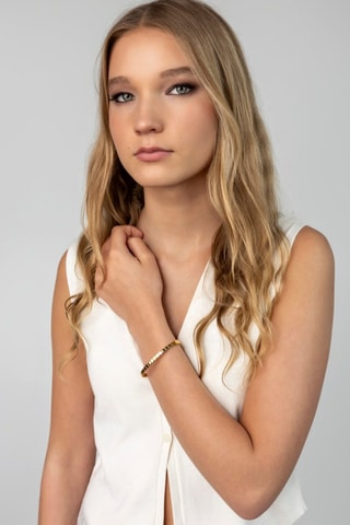 Open Armband - Doublé Geelgoud