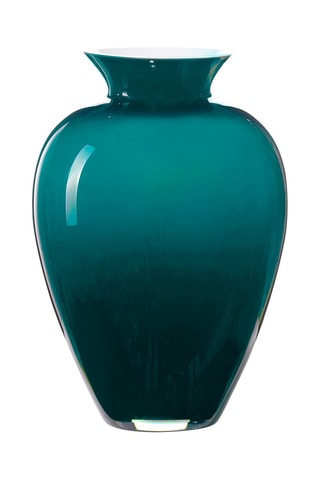 Jarrón Aurora - 28 x 38,5 cm - Azul pato