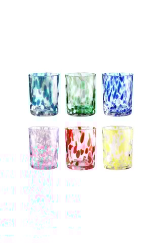 6 vasos Carnaval - 30 cl