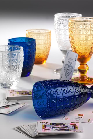 6 vasos Casino - 30 cl