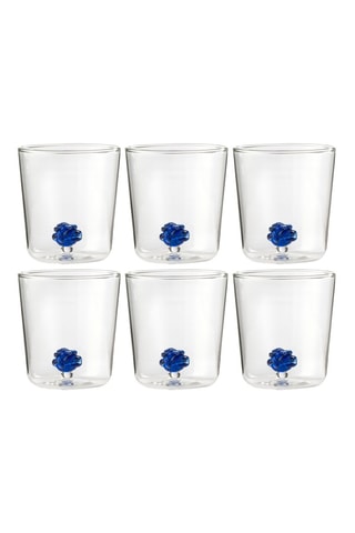 6 vasos de vidrio de borosilicato - 30 cl